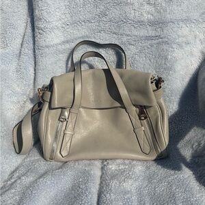 Aimee Kestenberg Bali Double Entry Leather Satchel